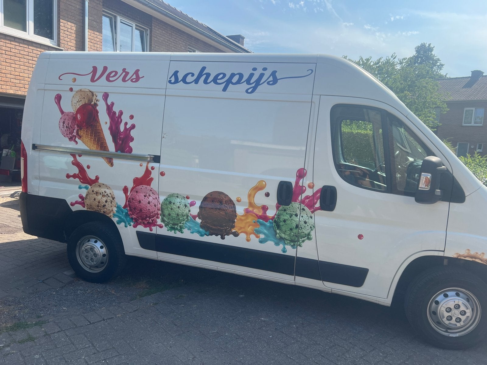 ijswagen, Zakelijke goederen, Ophalen