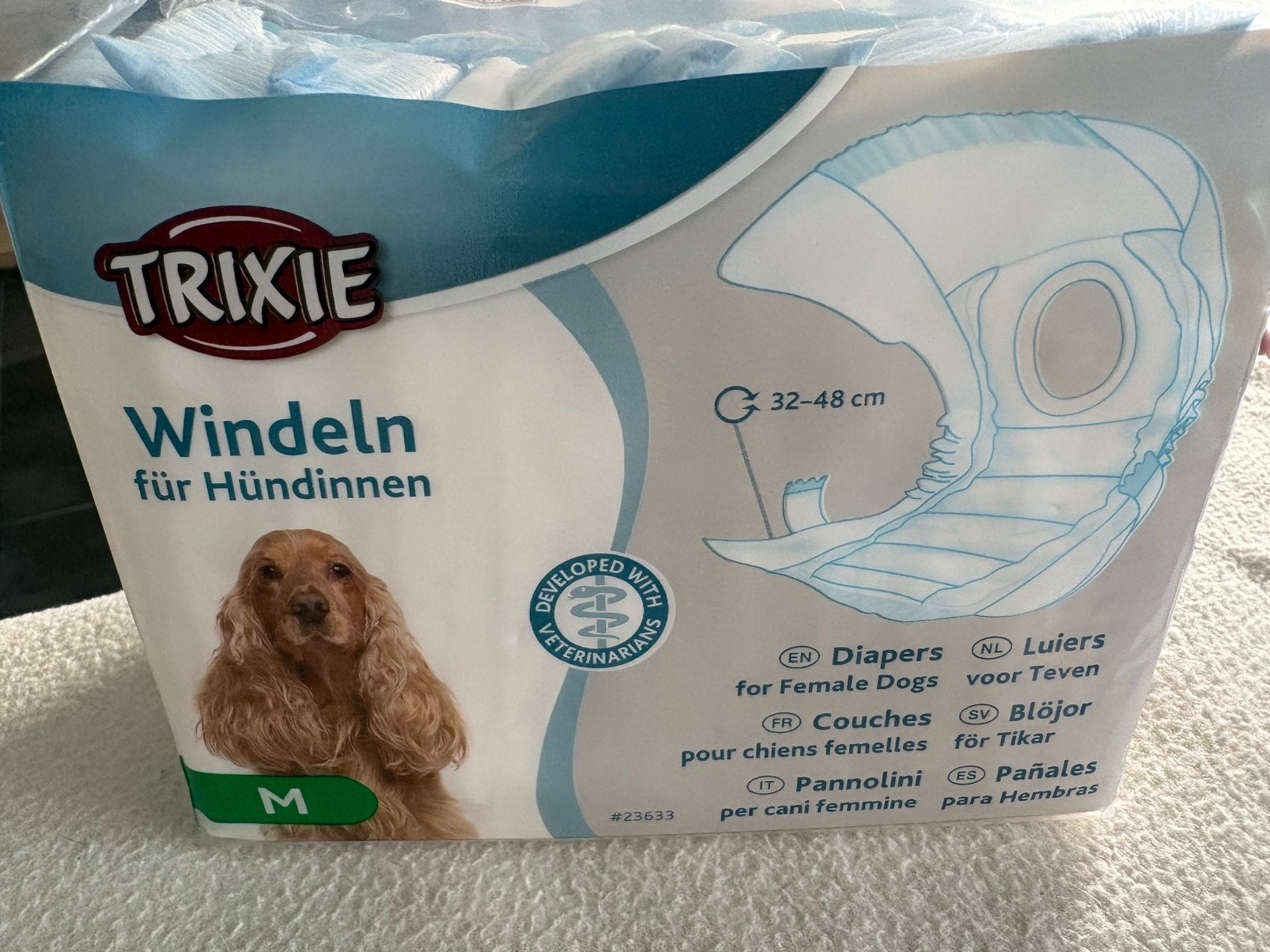 Couche Trixie pour chien femelle (9 pieces), Animaux & Accessoires, Trixie, Enlèvement, Neuf