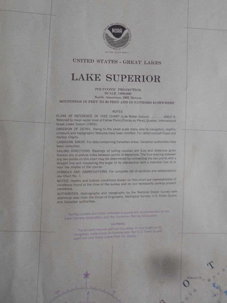 lake superior USA 1976, Ophalen of Verzenden, Zo goed als nieuw