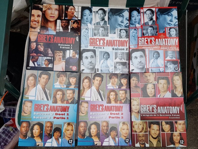Lot coffrets DVD Grey’s Anatomy (saisons 1 à 4), À partir de 12 ans, Enlèvement, Drame, Saison 1
