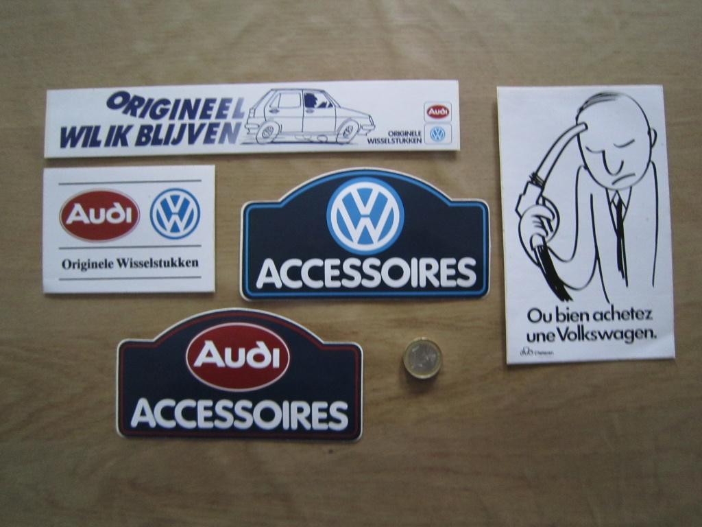 Autocollant rétro/vintage - Marque de voiture VW/AUDI, Enlèvement ou Envoi, Comme neuf, Voiture ou Moto