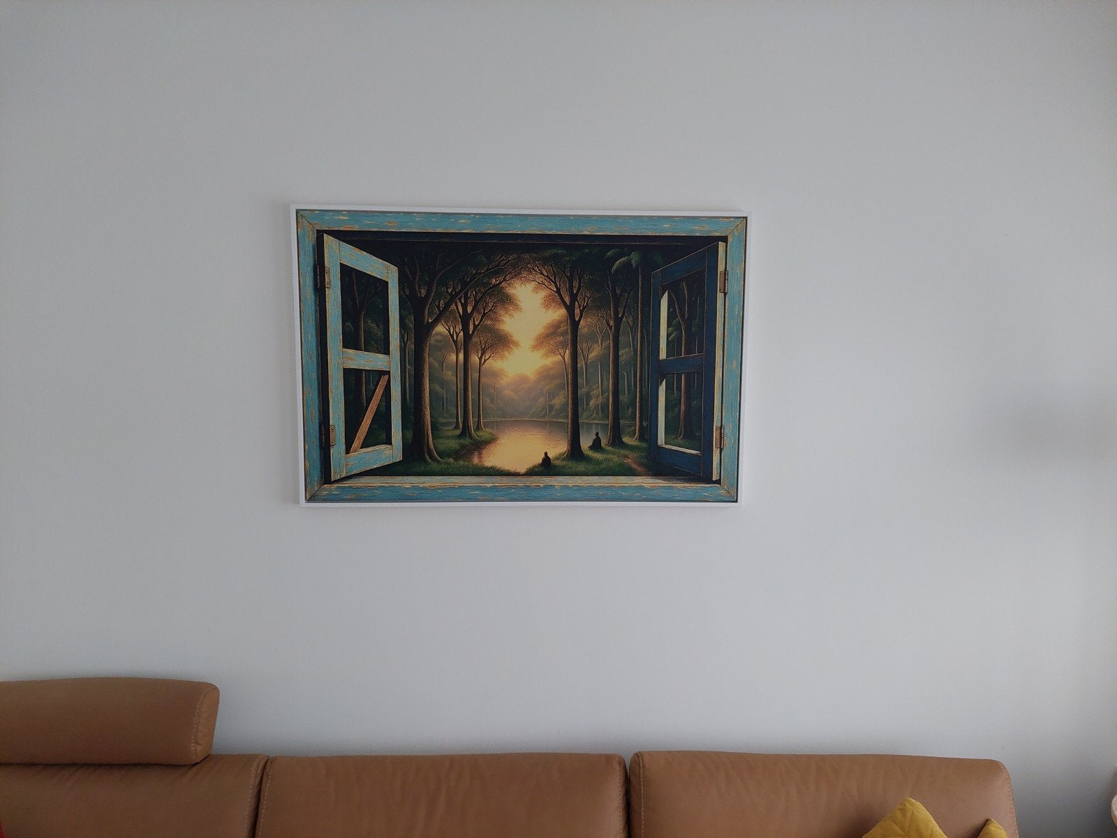 Ventana al bosque de luz, Antiek en Kunst, Ophalen