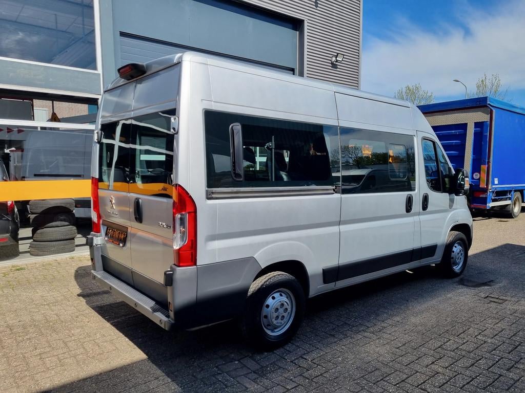 Peugeot Boxer 2.0 HDI L2H2 9 Persoons Euro 6, Autos, Argent ou Gris, Achat, Electronic Stability Program (ESP), Euro 6