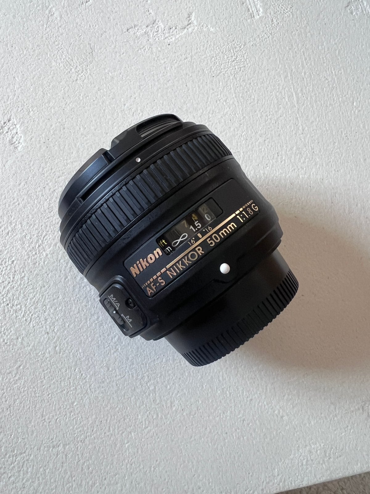 Nikon nikkor lens AF-S nikkor 50mm f/1.8G, Ophalen, Zo goed als nieuw, Nikon