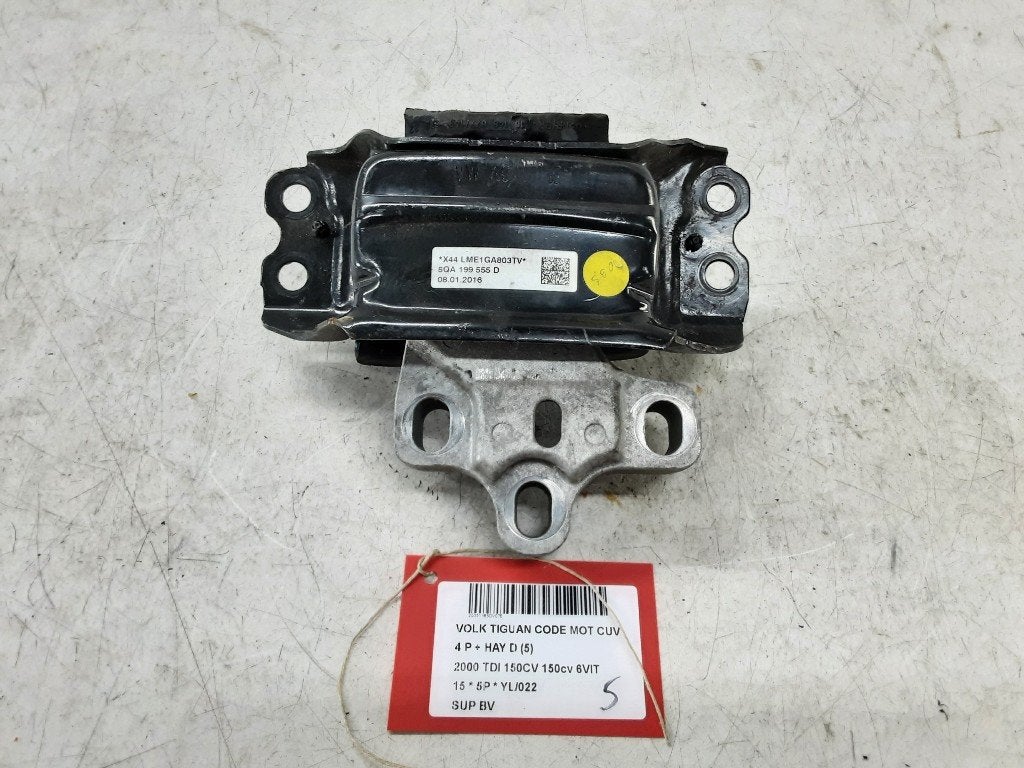 SUPPORT BOITE DE VITESSES Tiguan (5N1 / 2) (5QA199555D), Autos : Pièces & Accessoires, Volkswagen, Volkswagen AG, Utilisé, Kundenbetreuung@volkswagen.de