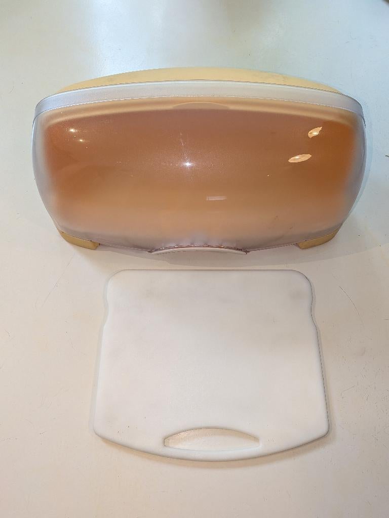 Tupperware broodtrommel, Enlèvement, Comme neuf, Jaune, Autres types