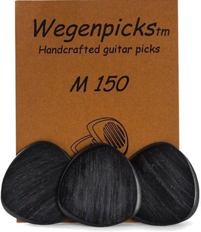 Wegen M 150B Mandoline Plectrum - 1.50 mm - Zwart -Set van 3, Enlèvement ou Envoi, Neuf, Mandoline