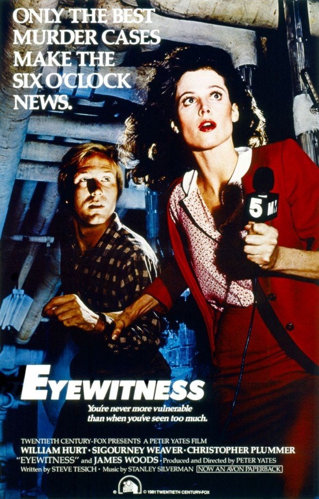 16mm speelfilm -- Eyewitness 1981), Audio, Tv en Foto, Ophalen of Verzenden, 16mm film