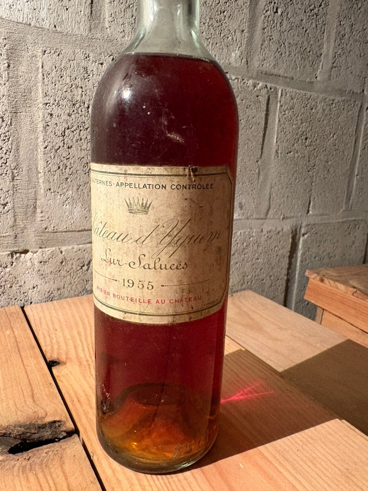 Old Yquem - Mouton Rothschild - Pavillon Rouge - Lagrange, Ophalen, Zo goed als nieuw