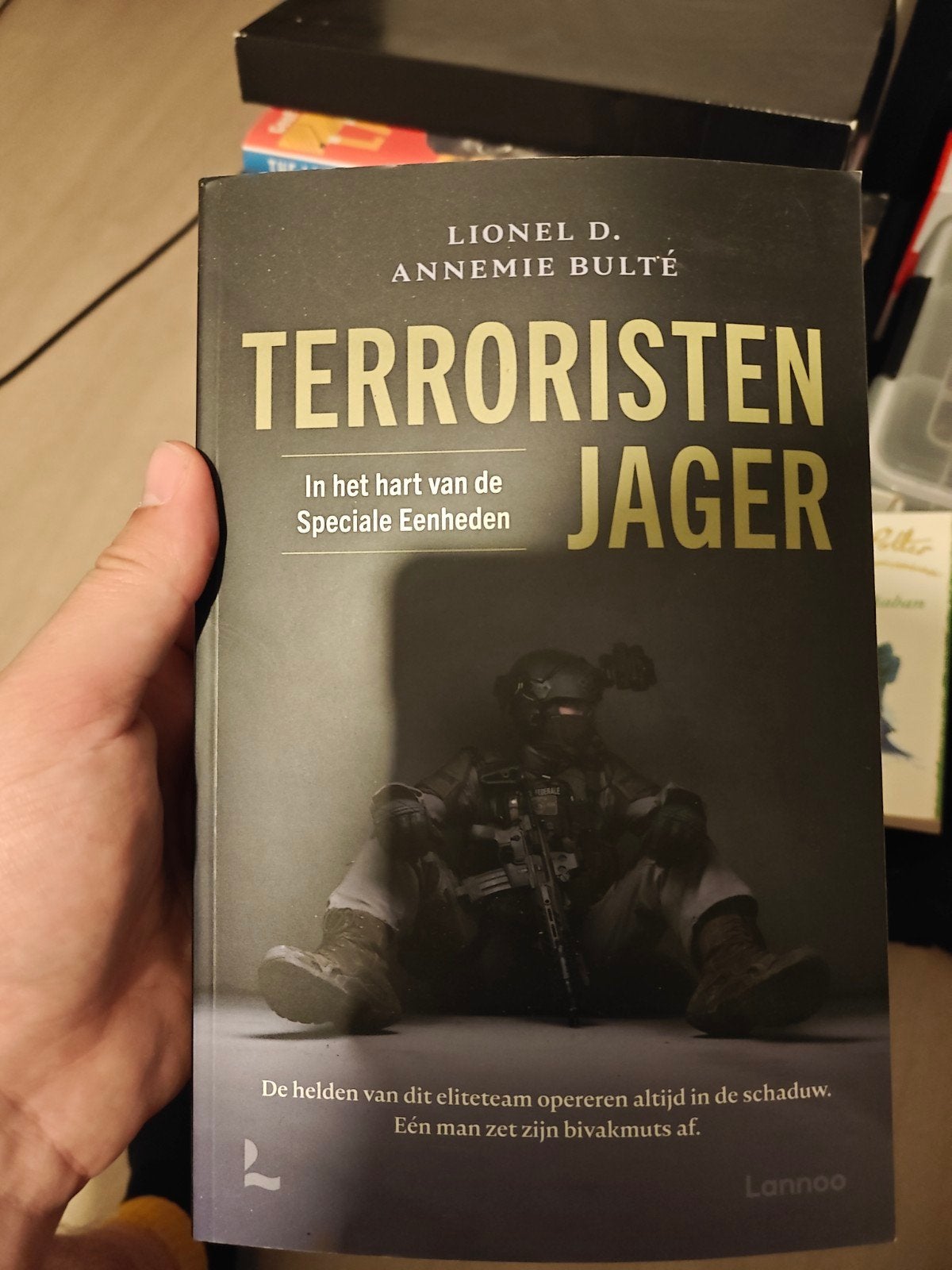Lionel D. - Terroristenjager, Livres, Enlèvement ou Envoi, Utilisé, Lionel D.; Annemie Bulté