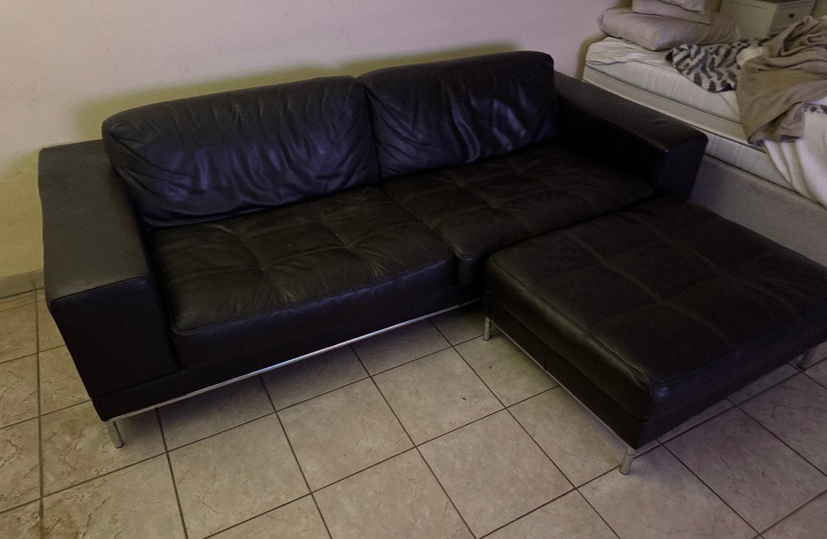 Zwarte zetel te koop, Enlèvement, Comme neuf