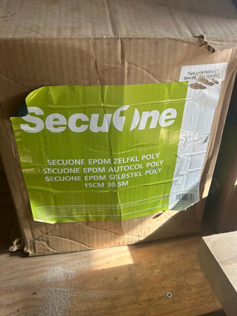 SecuOne EPDM dakbedekking, Doe-het-zelf en Bouw, Ophalen, Zo goed als nieuw