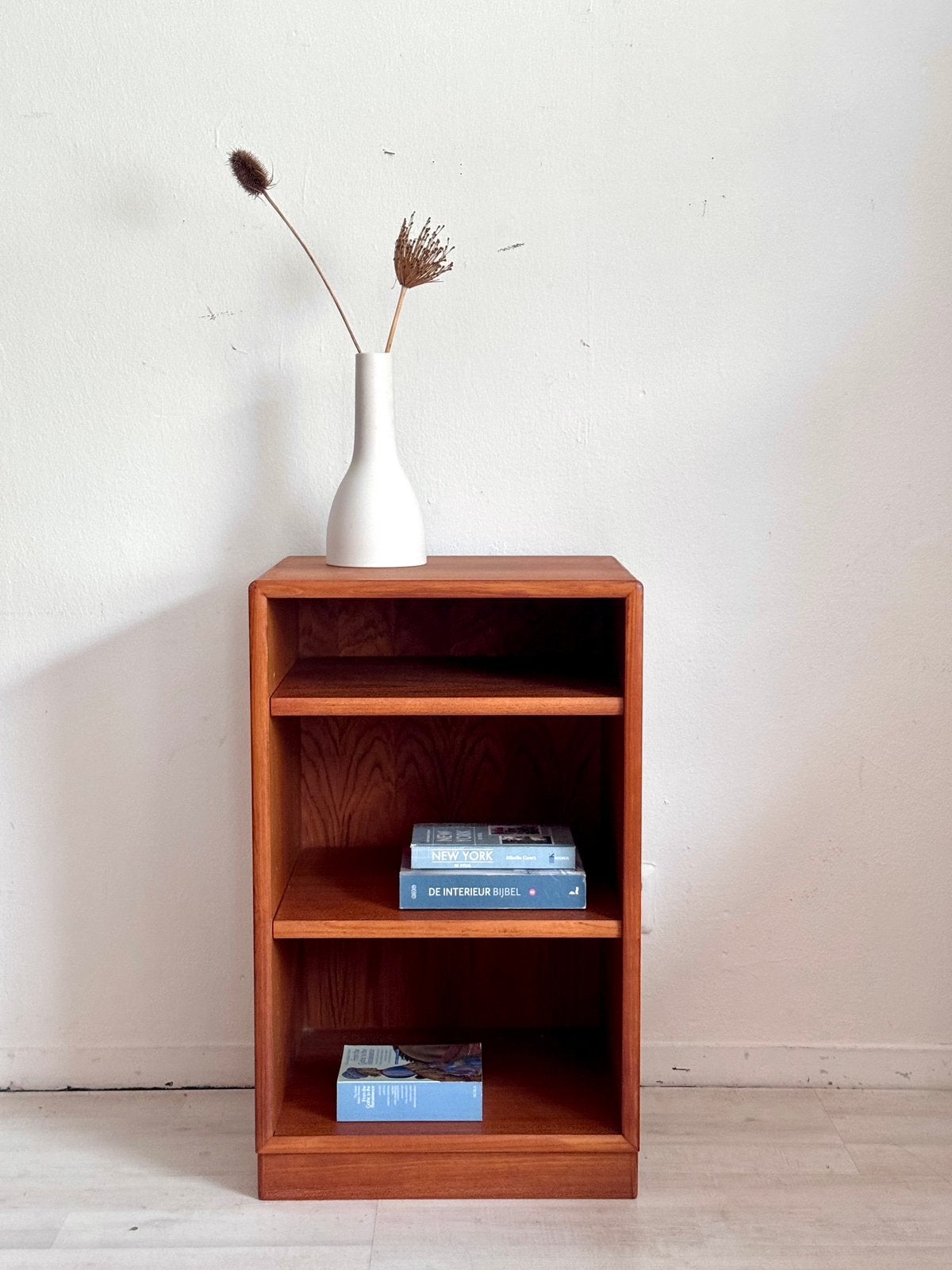 Armoire à livres vintage danoise en teck des années 1960, Enlèvement ou Envoi, Comme neuf