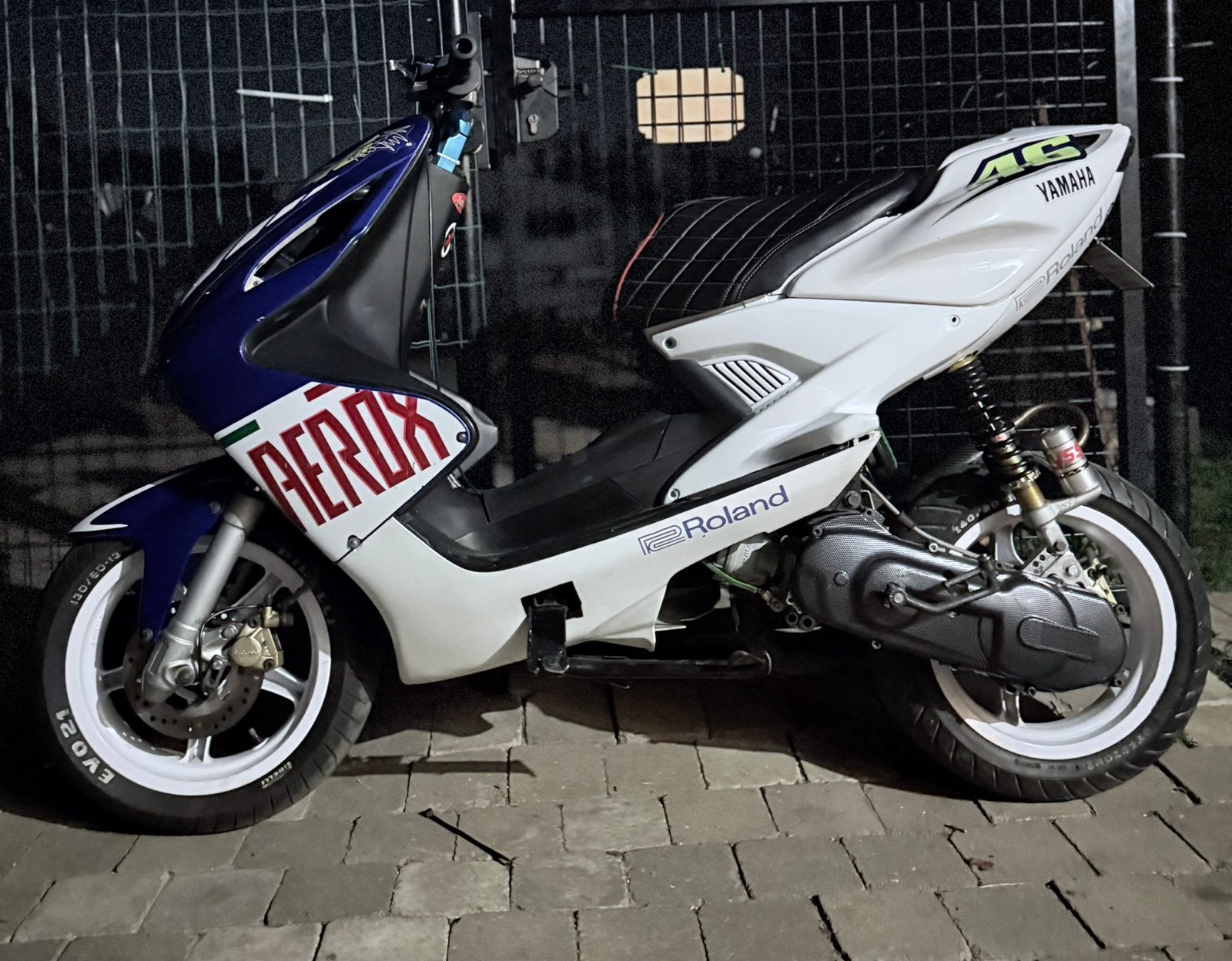 Yamaha aerox bklasse mhr86cc (valentino rossi editie), Enlèvement, Comme neuf, Aerox
