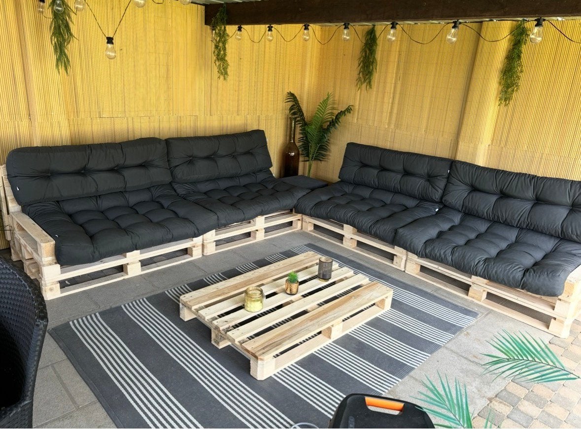 lounge voor tuin of mancave, Ophalen, Zo goed als nieuw