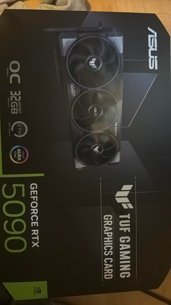 Nvidia Geforce rtx 5090, Informatique & Logiciels, Enlèvement ou Envoi, Comme neuf, Nvidia