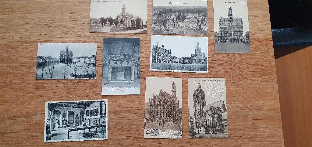 10 Oude postkaarten Oudenaarde, Verzamelen, Ophalen of Verzenden, Voor 1920