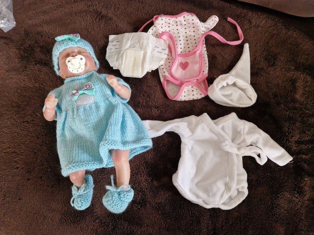 Salia popje 30 cm met toebehoren, Kinderen en Baby's, Ophalen of Verzenden