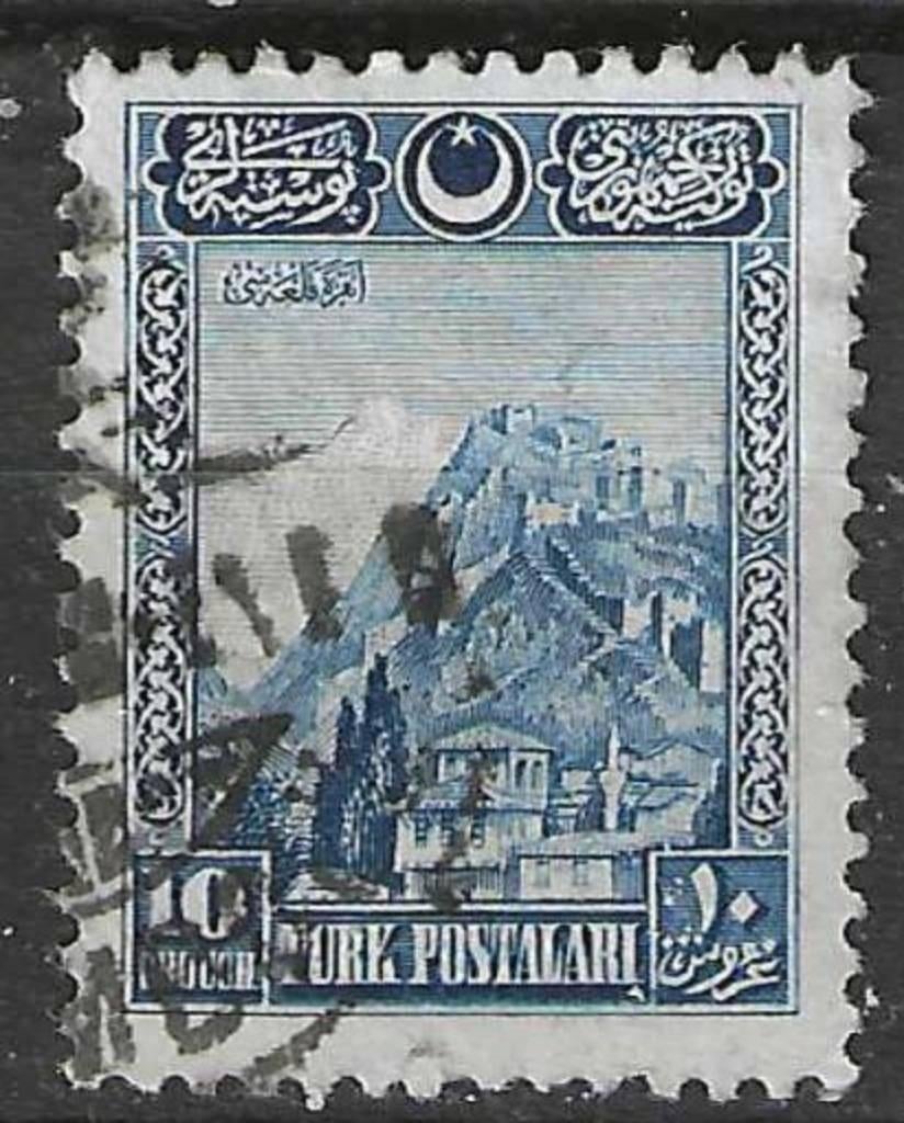 Turkije 1926 - Yvert 703 - Citadel van Ankara - 10 gr. (ST), Verzenden, Gestempeld