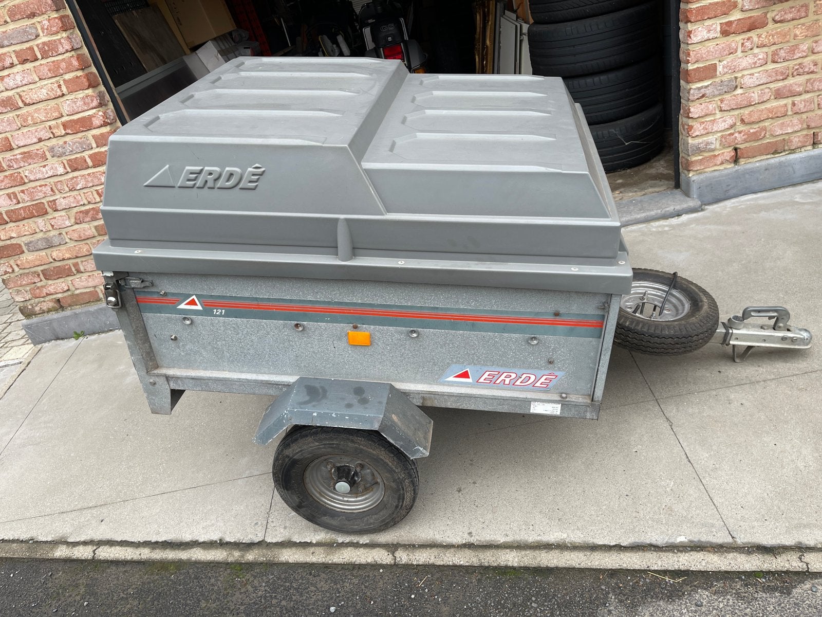 Bagagère Erde121, Autos : Divers, Remorques, Enlèvement, Utilisé
