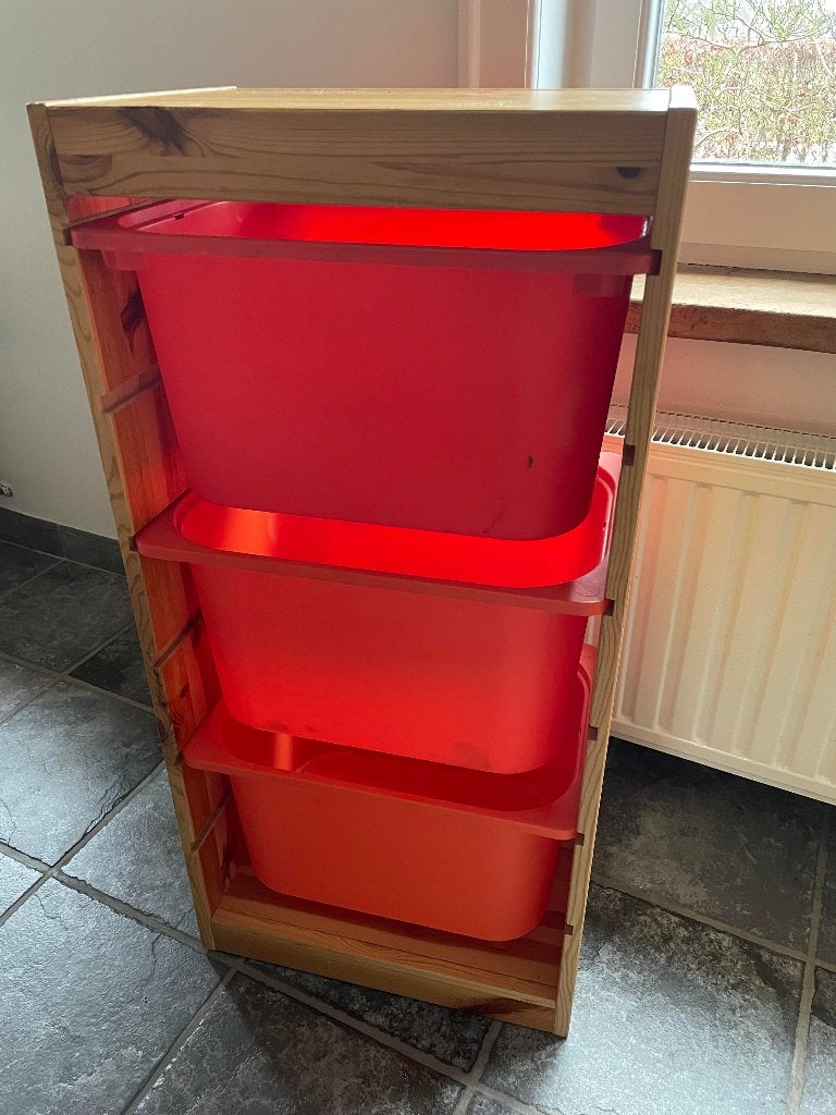 ikea trofast kast met 3 bakken, Kinderen en Baby's, Ophalen, Kast