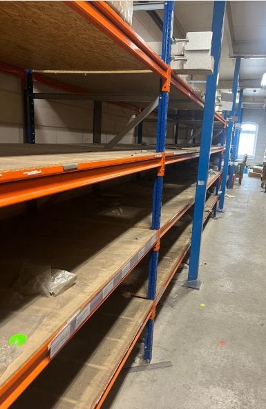 Étagère d'entrepôt lourde, lot de 100 et 60 cm de profondeur, Articles professionnels, Aménagement de Bureau & Magasin | Entrepôt, Rayonnage & Stockage