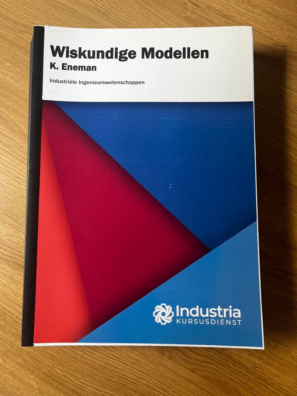 Wiskundige Modellen Koen Eneman industrieel ingenieur KUL, Ophalen of Verzenden, Zo goed als nieuw
