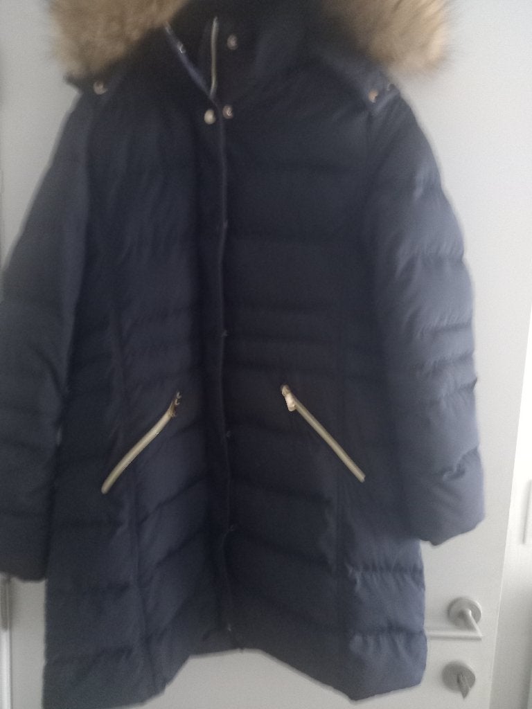La veste bleu C&a besoin  d'une nouvelle fermeture éclair, Taille 42/44 (L), Enlèvement, Porté, Bleu
