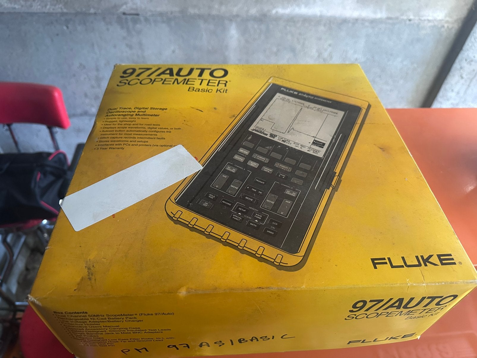 Fluke multimeter, Ophalen, Zo goed als nieuw