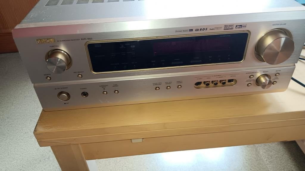 Denon AV surround receiver AVR 1803, Ophalen, Denon