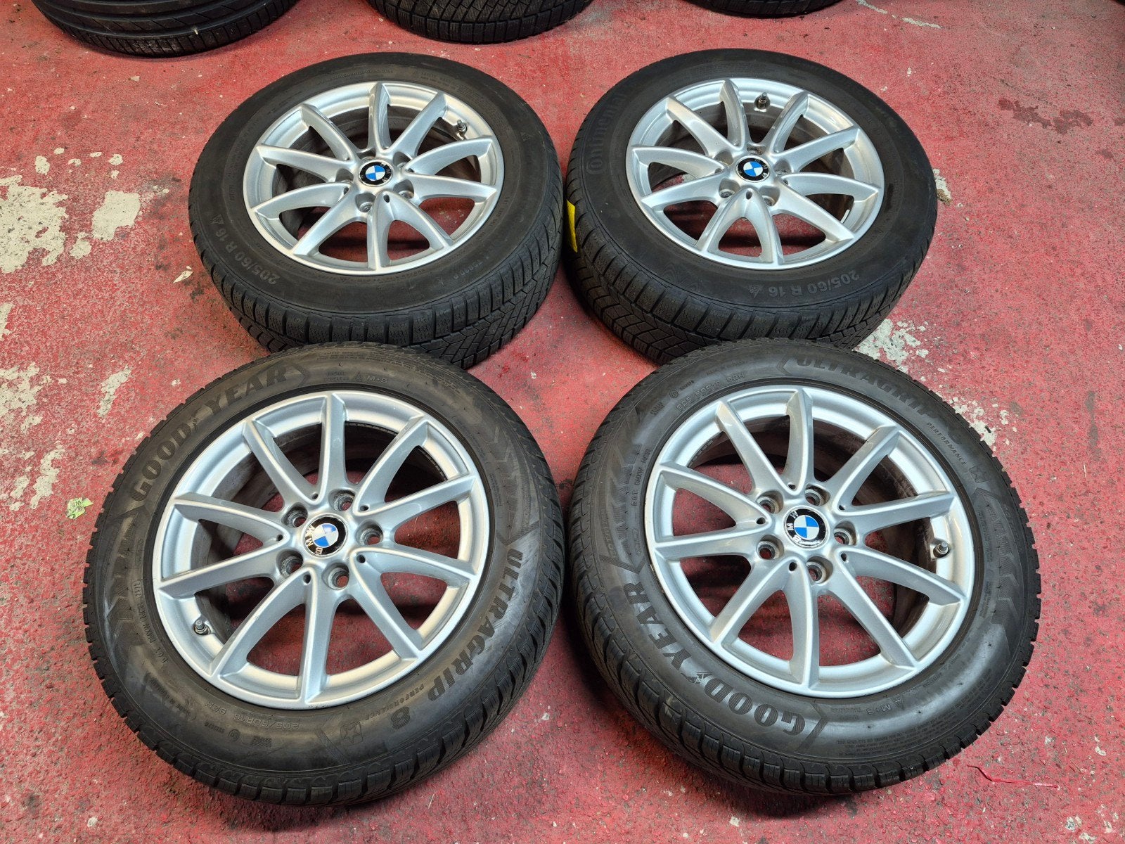 originele BMW velgen 16" kit Winterkit 2-serie F45 F46 Activ, Ophalen, Gebruikt, BMW