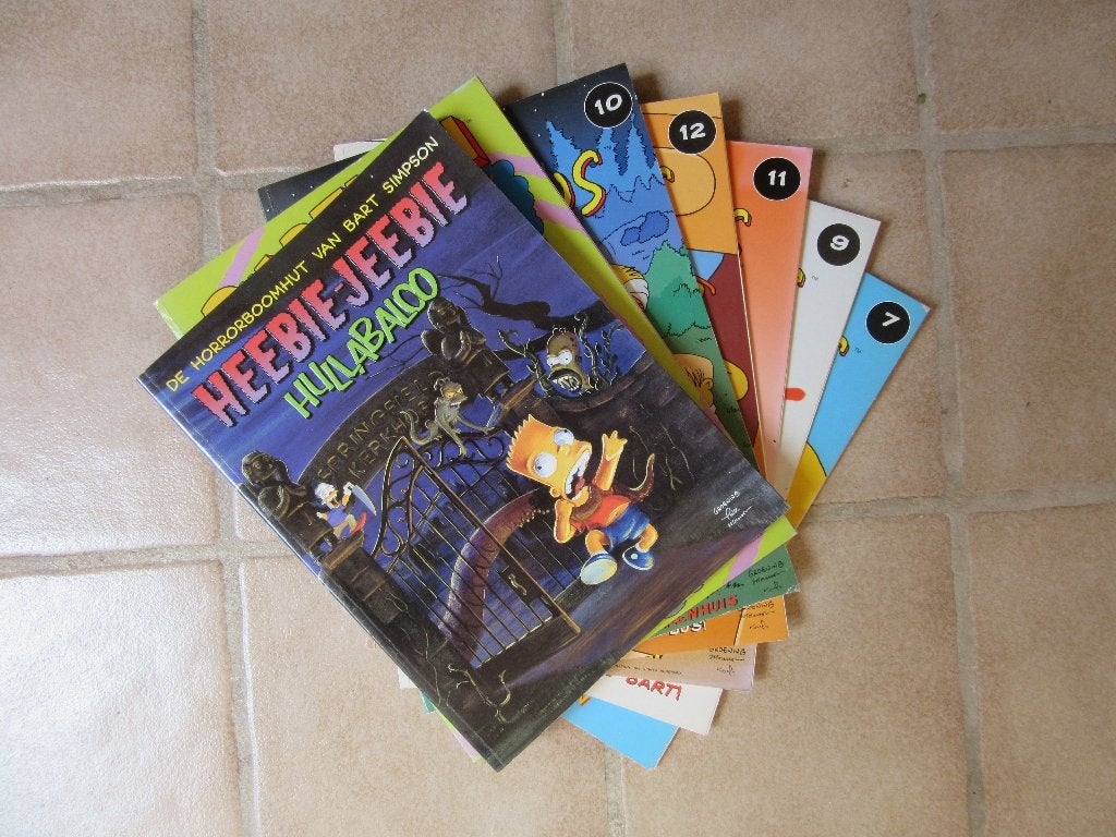 15 strips The Simpsons, Enlèvement, Utilisé