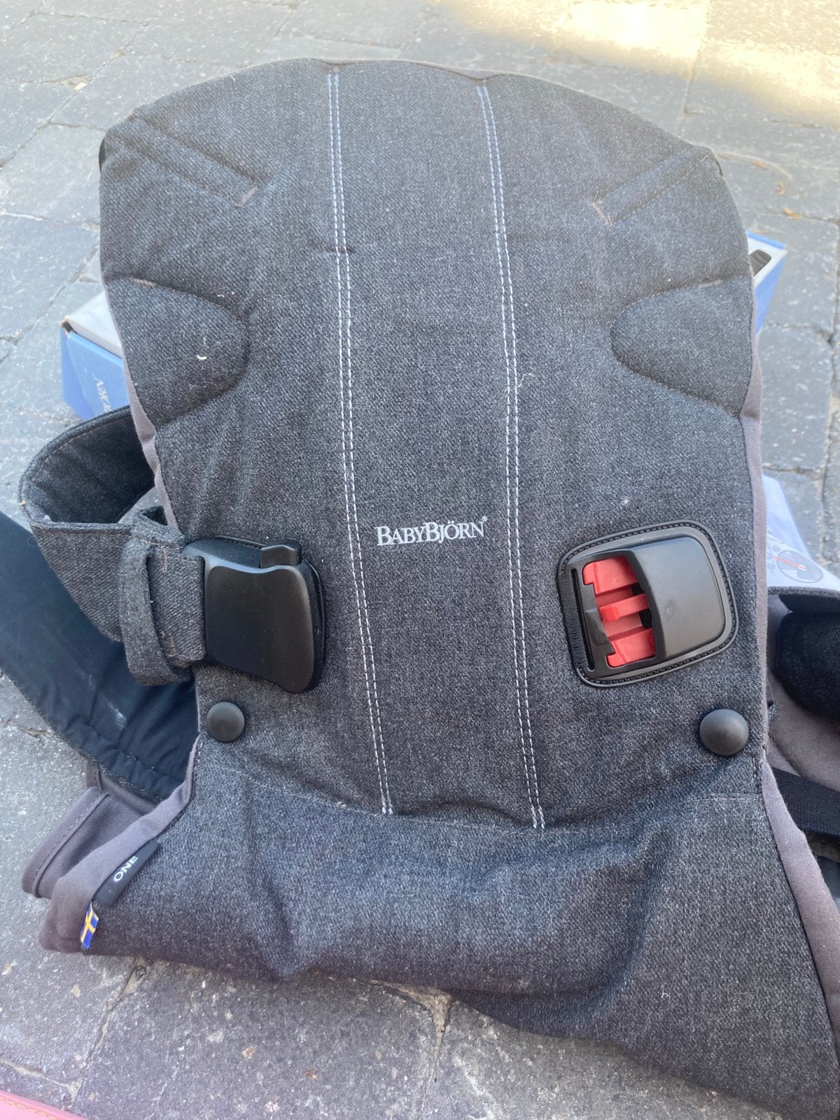 Draagzak van Babybjörn, Kinderen en Baby's, Ophalen, Buik of Rug, Zo goed als nieuw, Baby Björn