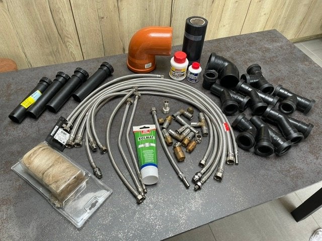 Sanitair allerlei, Enlèvement, Comme neuf, Inox, Douche