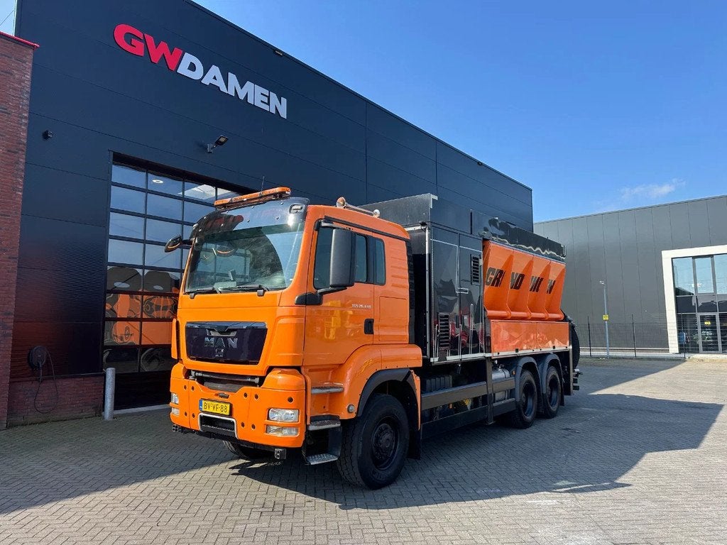 MAN TGS 26.480 6x6 RSP 8 m3 Saugbagger (bj 2009), 324 kW, Overige kleuren, MAN, 2 zetels
