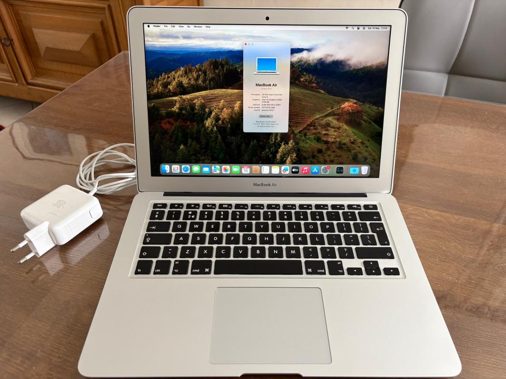 Macbook Air 13, Qwerty, 8 GB, 13 inch, Minder dan 2 Ghz
