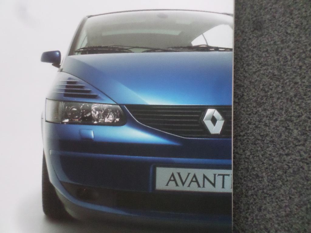 Renault Avantime 2002 Brochure, Ophalen of Verzenden, Renault