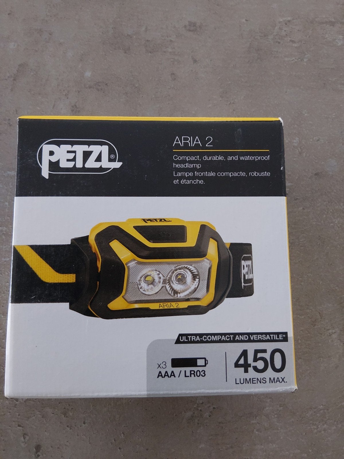 Peter hoofdlamp 450 lumens, Ophalen