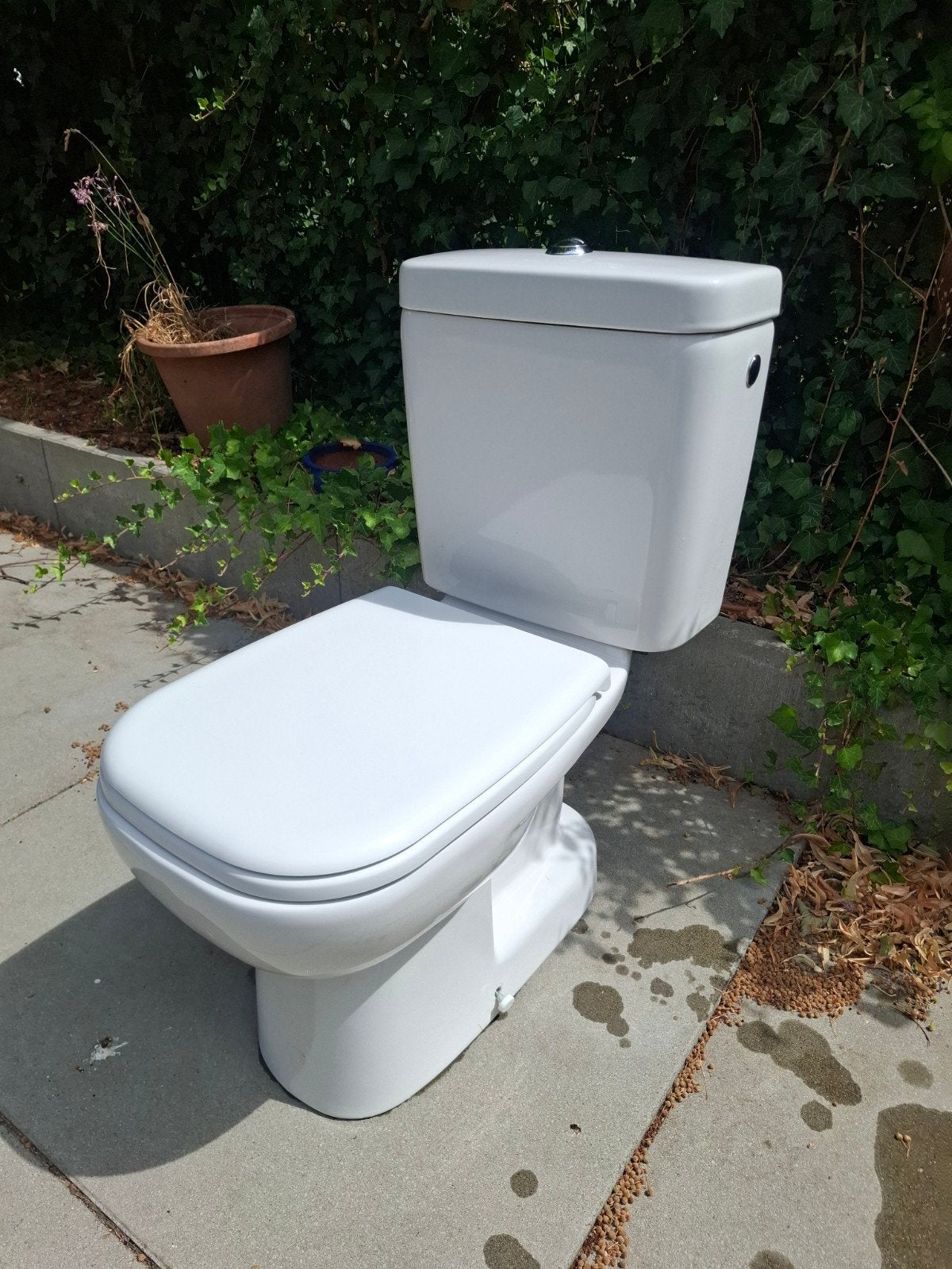 Toilettes/toilettes en saillie Duravit (raccordement au sol), Bricolage & Construction, Sanitaire, Enlèvement, Toilettes