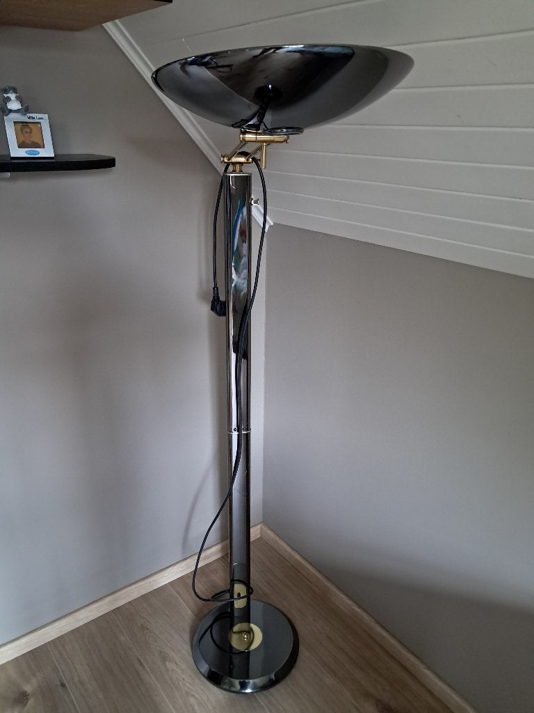 Staande lamp, Ophalen, Gebruikt, Metaal