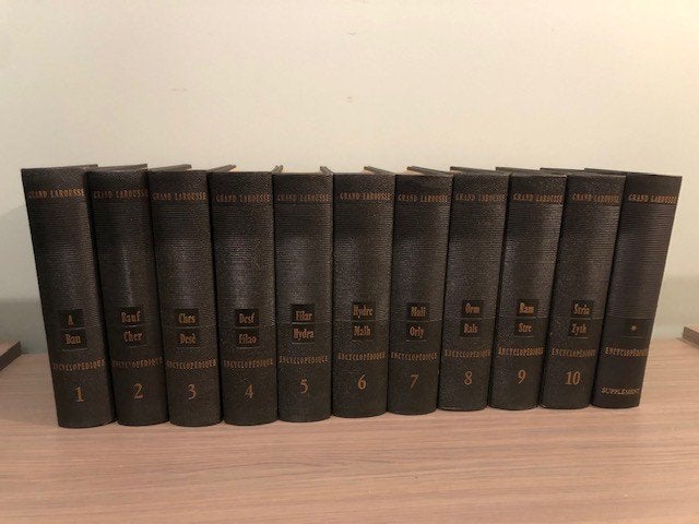 Grand Larousse encyclopedique 1960, Ophalen, Grand larousse