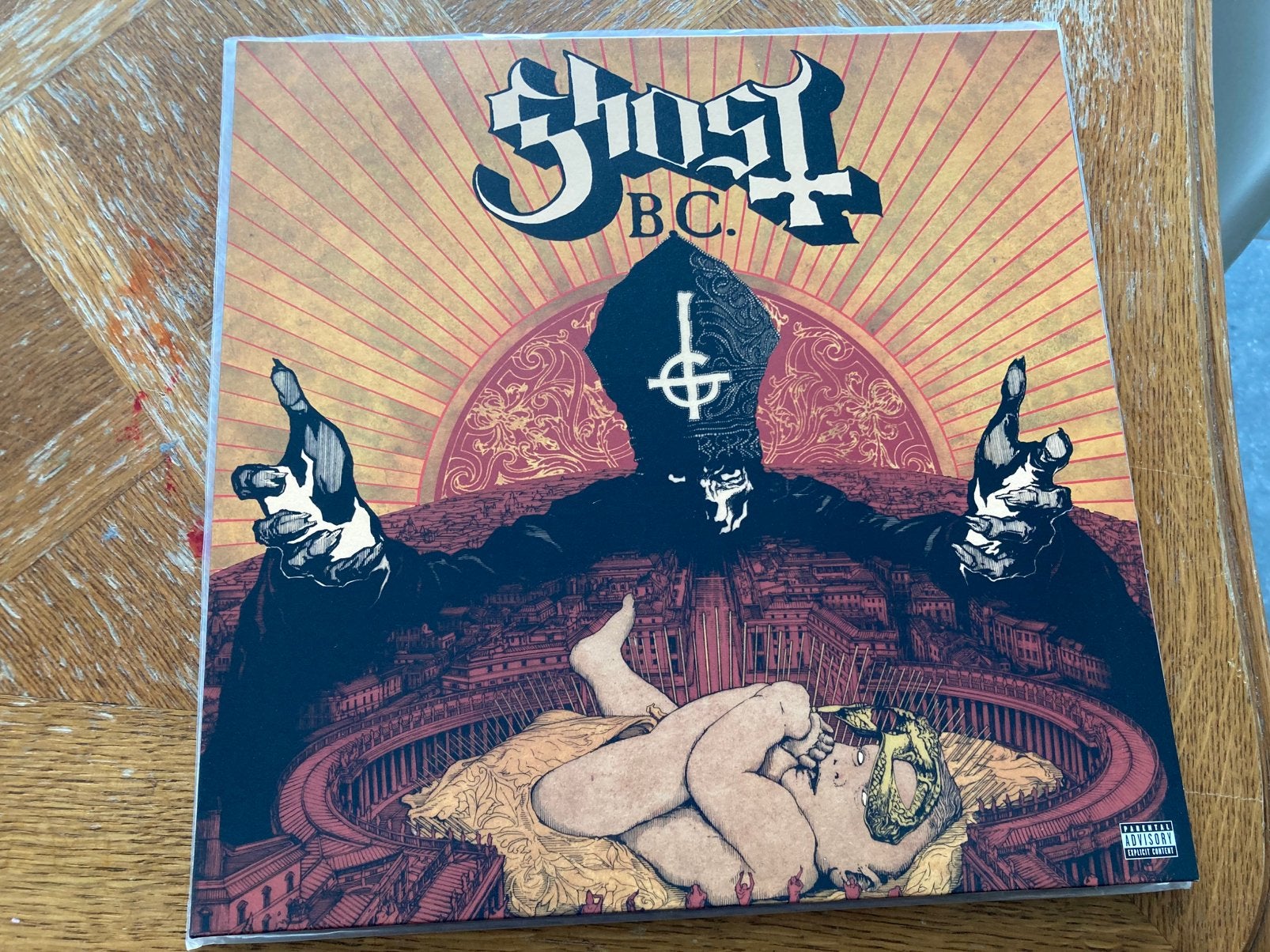 Ghost: Infestissumam Lp, Enlèvement ou Envoi, Comme neuf, Vinyle coloré, Heavy metal