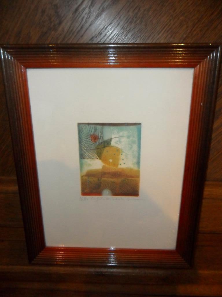 Ets Carcan René (St Josse 1925 - Etterbeek 1993), Antiek en Kunst, Kunst | Etsen en Gravures, Ophalen of Verzenden
