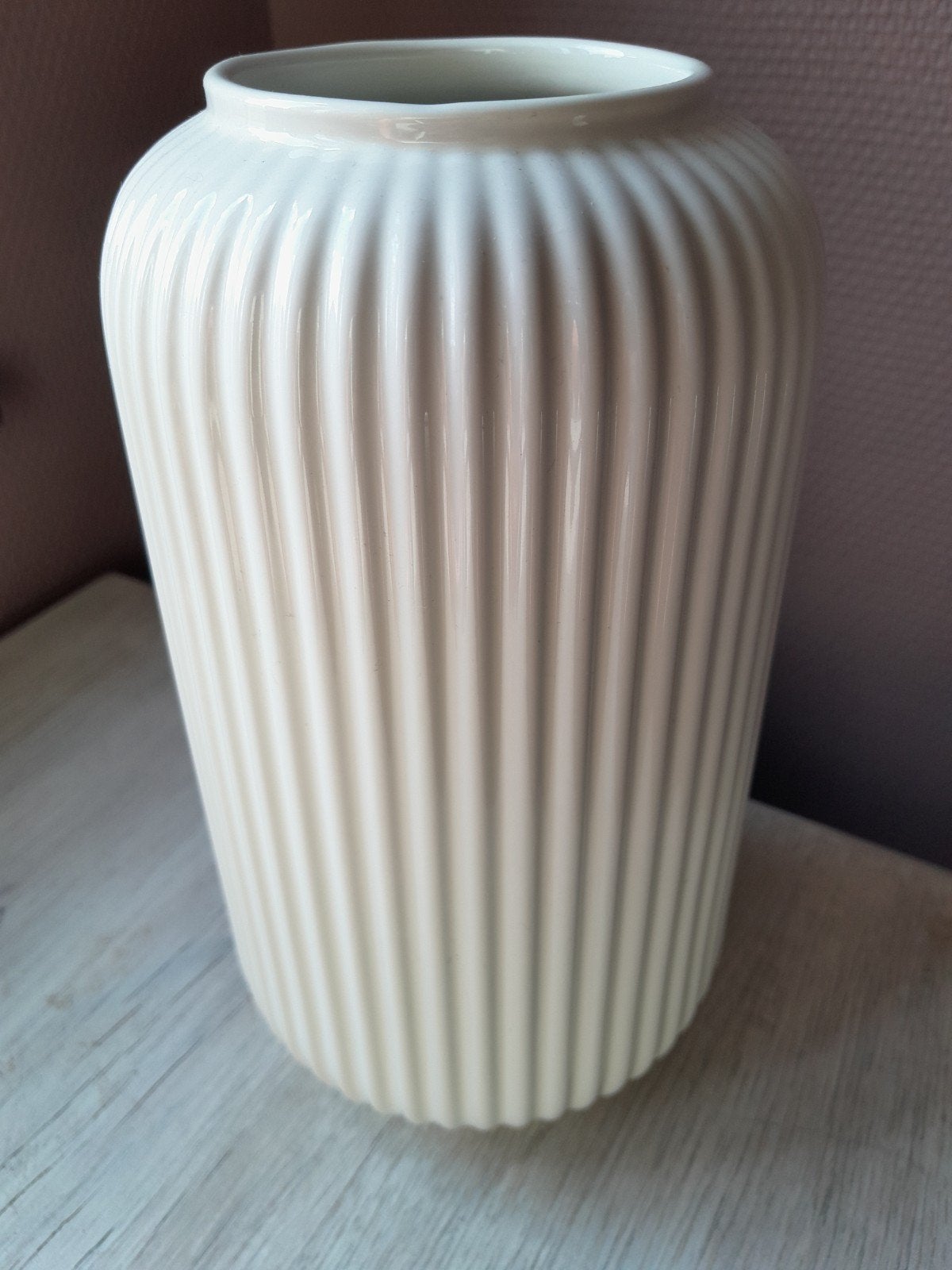 vase porcelaine blanche, Maison & Meubles, Enlèvement ou Envoi