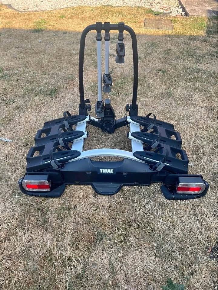 Thule VeloCompact 927, Auto diversen, 3 fietsen of meer, Ophalen of Verzenden, Zo goed als nieuw, Brede banden