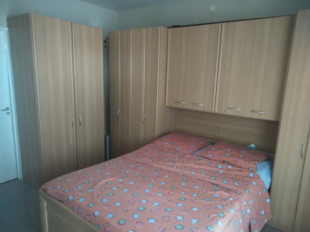 Chambre à coucher avec armoires attenantes, Enlèvement, Utilisé, Deux personnes, Uitzicht lichte beuk