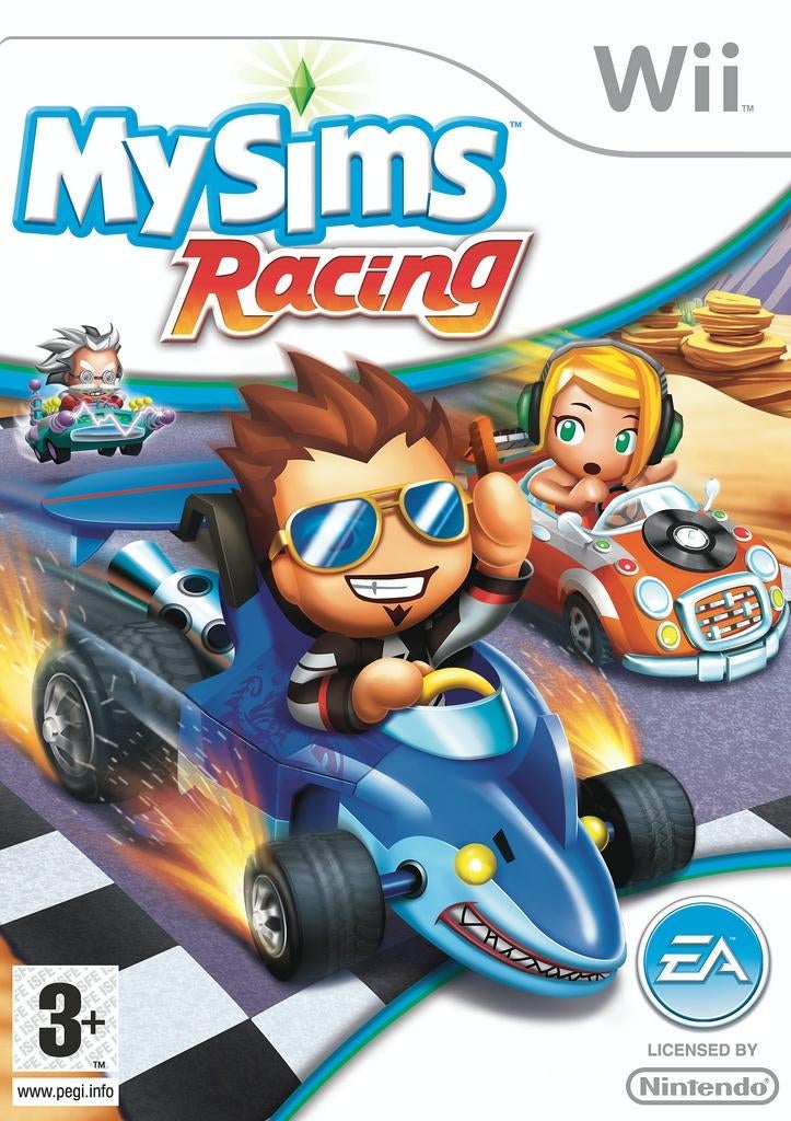 My Sims Racing, Consoles de jeu & Jeux vidéo, Jeux | Nintendo Wii, Enlèvement ou Envoi, 1 joueur, Course et Pilotage, Utilisé