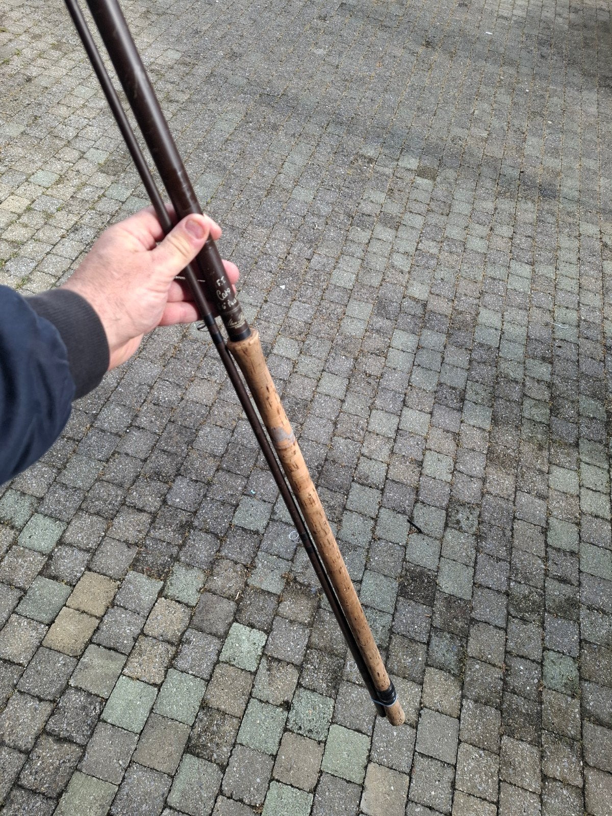 2 x  alan brown f.t.b.carp   zwarte en bruine, Watersport en Boten, Hengelsport | Karpervissen, Ophalen