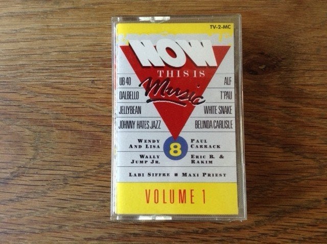 muziekcassette now this is music 8, Cd's en Dvd's, Cassettebandjes, Ophalen of Verzenden, Rock en Metal, 1 bandje, Origineel