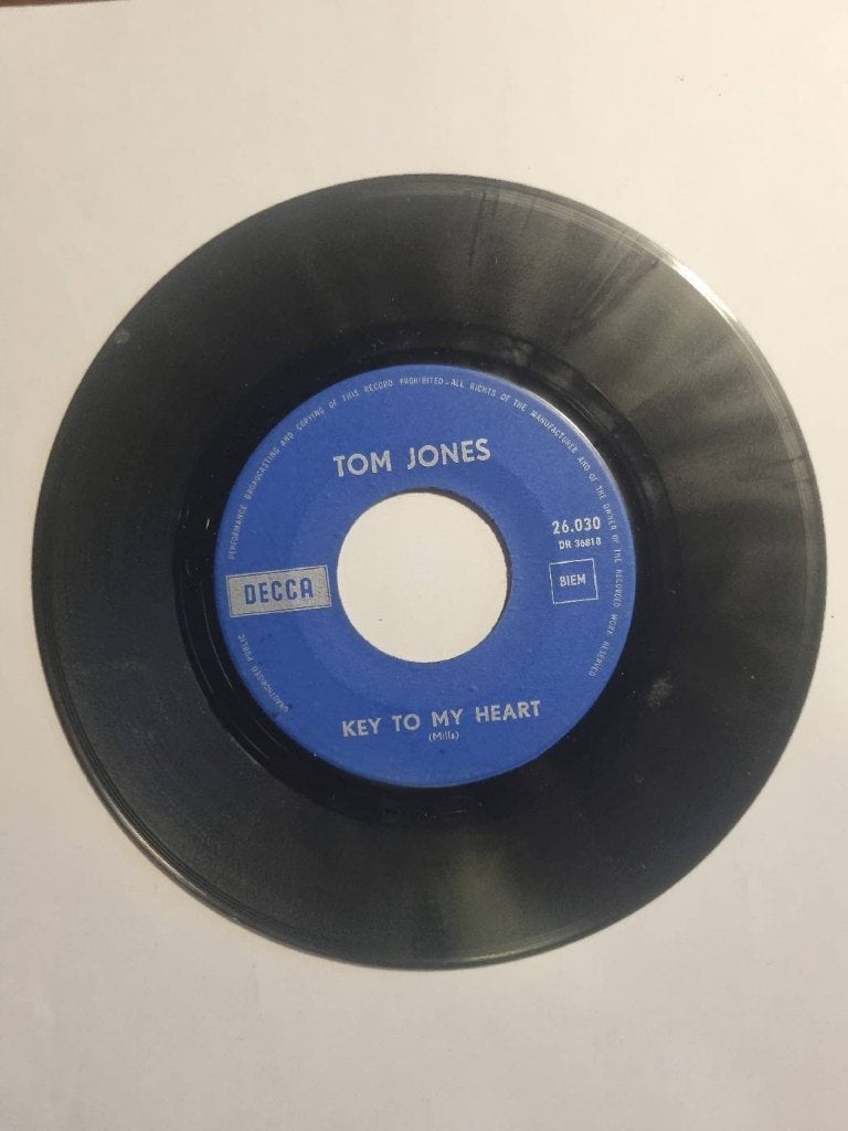 Tom Jones - Thunderball Key To My Heart, Enlèvement ou Envoi, Utilisé